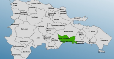 El COE mantiene en alerta verde a una provincia y al Distrito Nacional ante las condiciones meteorológicas pronosticadas por INDOMET