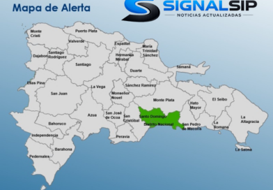 El COE mantiene en alerta verde a una provincia y al Distrito Nacional ante las condiciones meteorológicas pronosticadas por INDOMET