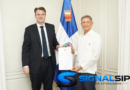 El Canciller Roberto Álvarez recibió copia de las cartas credenciales del nuevo embajador designado por Canadá.