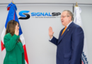Magín Díaz toma juramento a Aileen Guzmán, quien asume nuevamente la dirección de la Unidad de Análisis Financiero