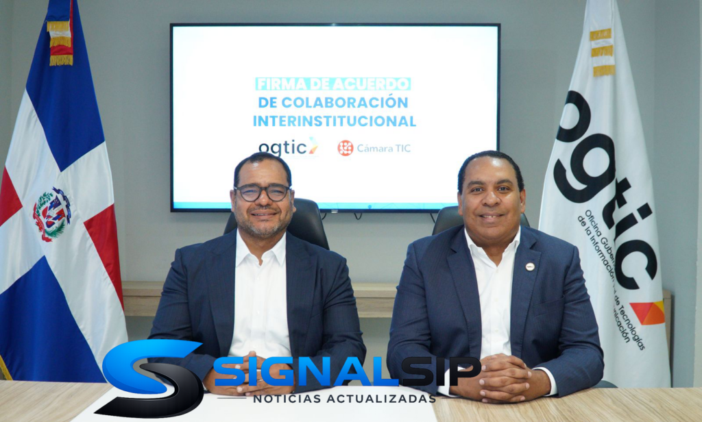 OGTIC y la Cámara TIC estrechan su colaboración entre los sectores público y privado para impulsar la transformación digital en República Dominicana