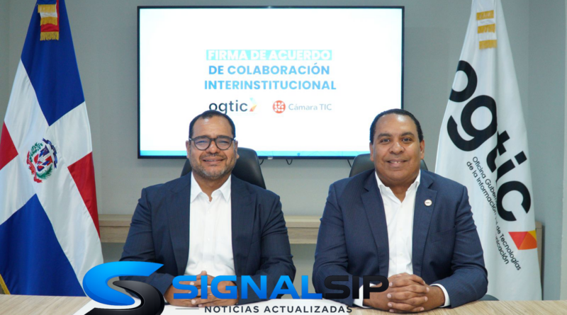 OGTIC y la Cámara TIC estrechan su colaboración entre los sectores público y privado para impulsar la transformación digital en República Dominicana